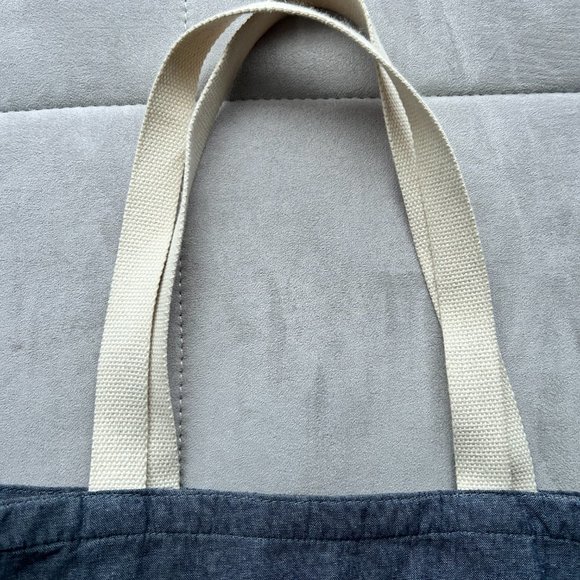 Denim Tote Bag - Picture 3 of 4